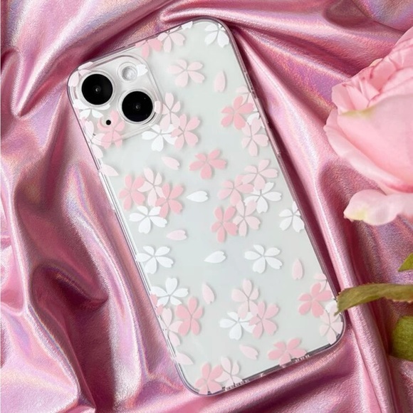⚠️Clearance💕iPhone 13/Pro/Pro Max Pink Flower Phone Case - Picture 3 of 4